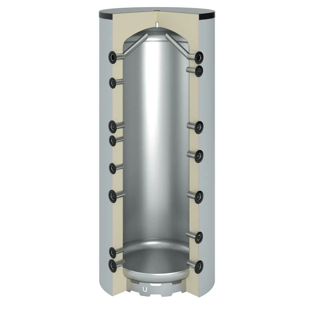 oegverticaalbuffervat800lzonderwarmtewisselaarzilver